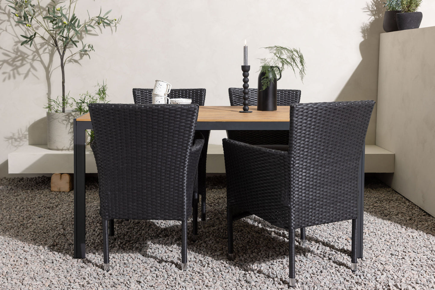 Venture Home Break Table with 4 Malina Chairs