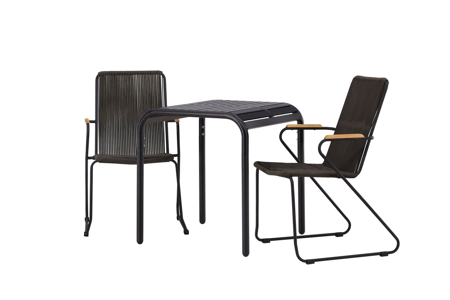Venture Home Borneo Table with 2 Bois Chairs