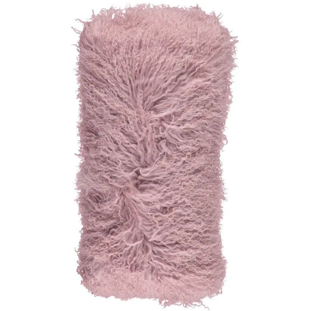 NC | Interior Sheepskin cushion | 28x56 cm | Tibetan sheepskin