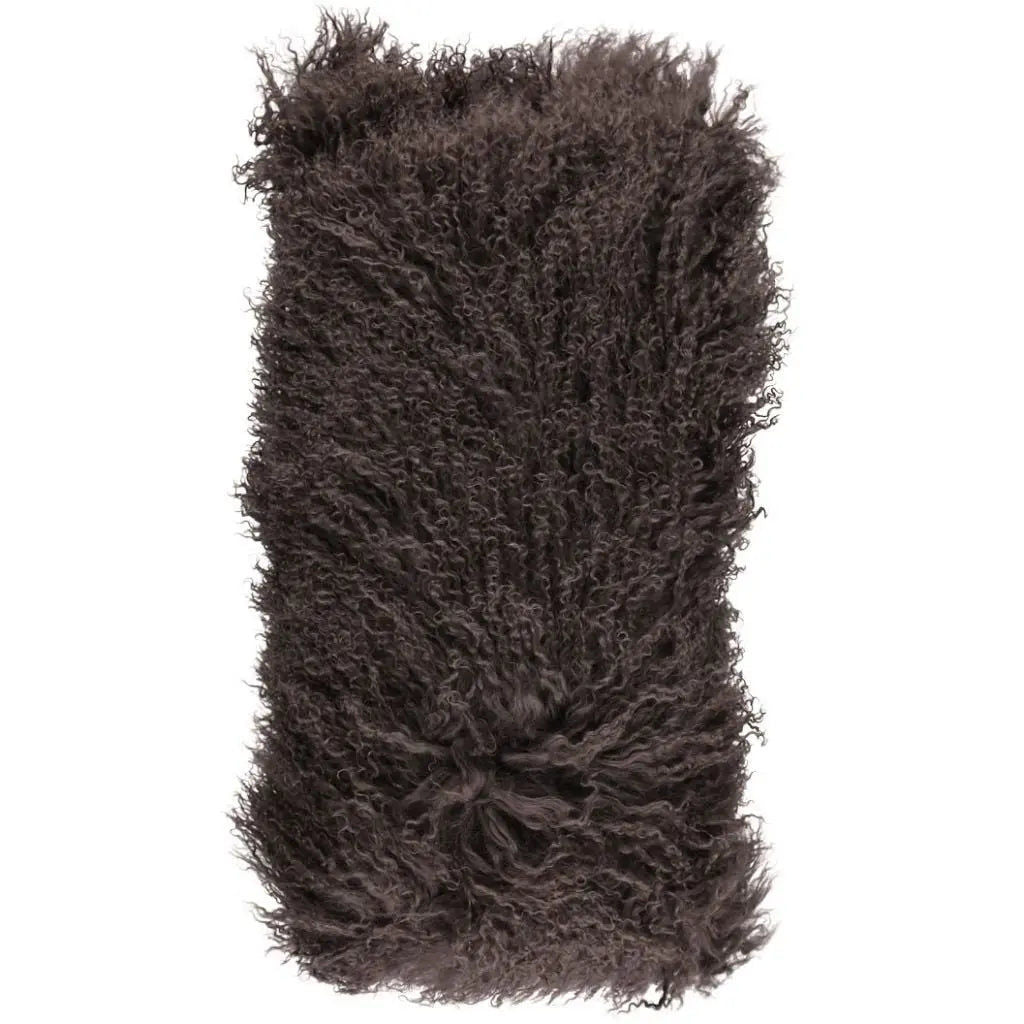 NC | Interior Sheepskin cushion | 28x56 cm | Tibetan sheepskin