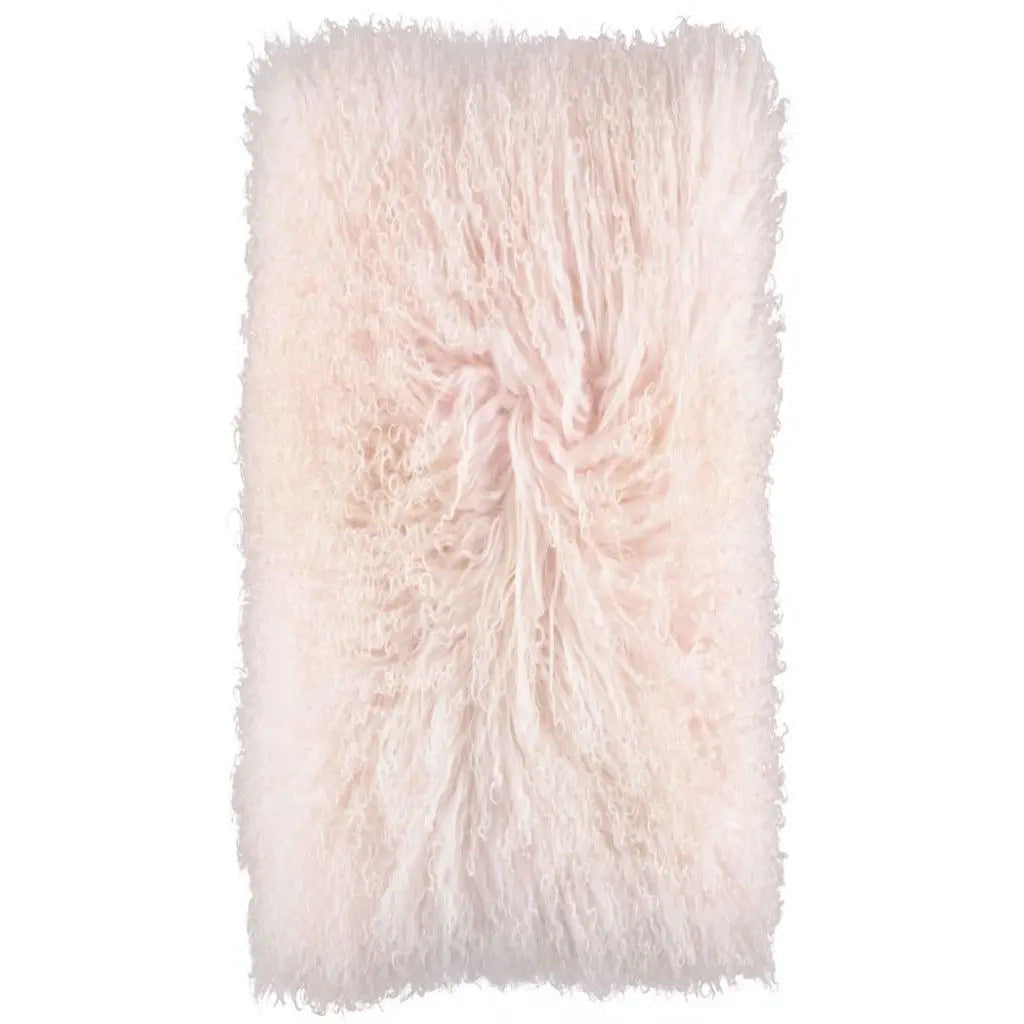 NC | Interior Sheepskin cushion | 28x56 cm | Tibetan sheepskin