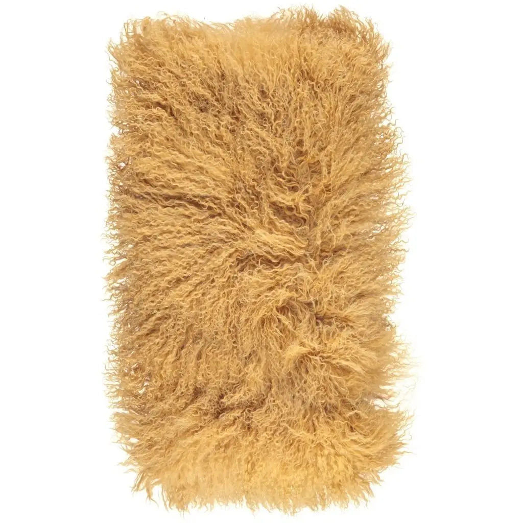 NC | Interior Sheepskin cushion | 28x56 cm | Tibetan sheepskin