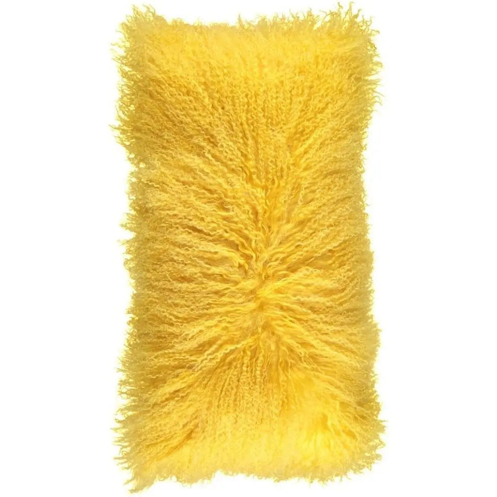 NC | Interior Sheepskin cushion | 28x56 cm | Tibetan sheepskin