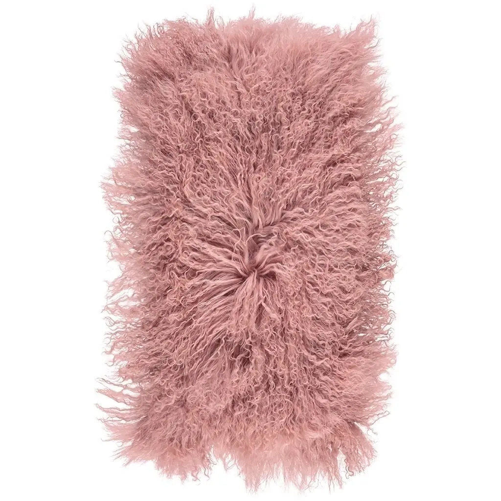 NC | Interior Sheepskin cushion | 28x56 cm | Tibetan sheepskin