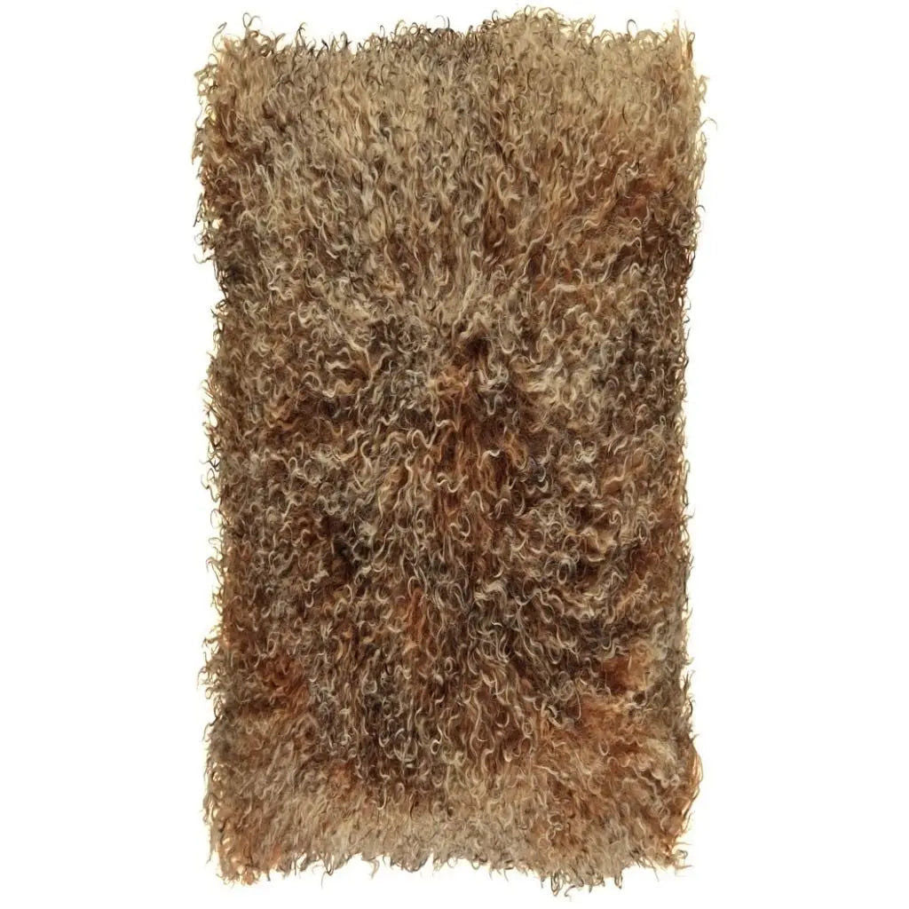 NC | Interior Sheepskin cushion | 28x56 cm | Tibetan sheepskin