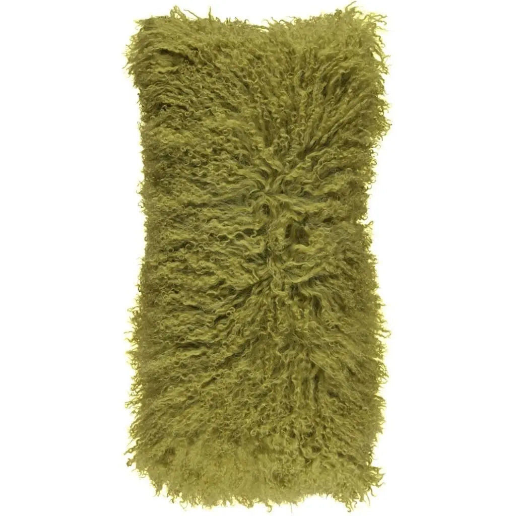 NC | Interior Sheepskin cushion | 28x56 cm | Tibetan sheepskin