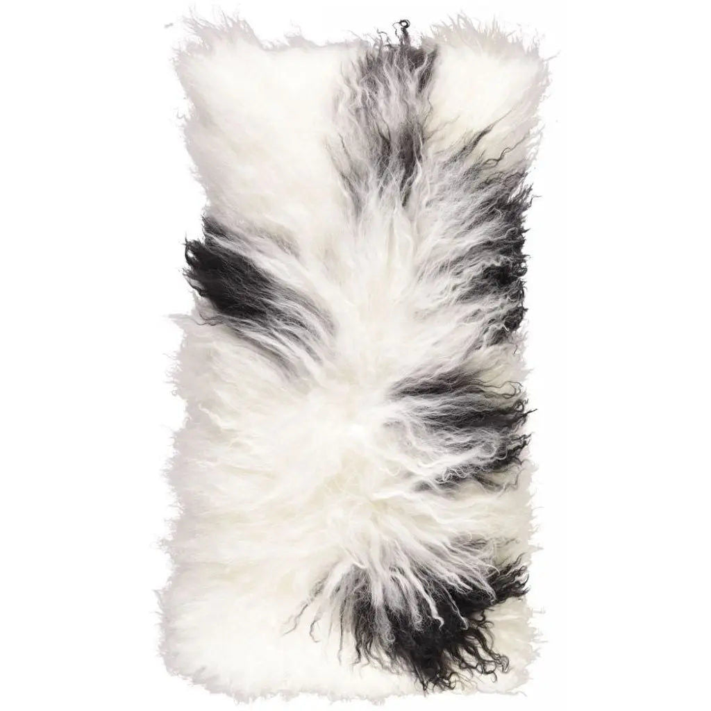 NC | Interior Sheepskin cushion | 28x56 cm | Tibetan sheepskin