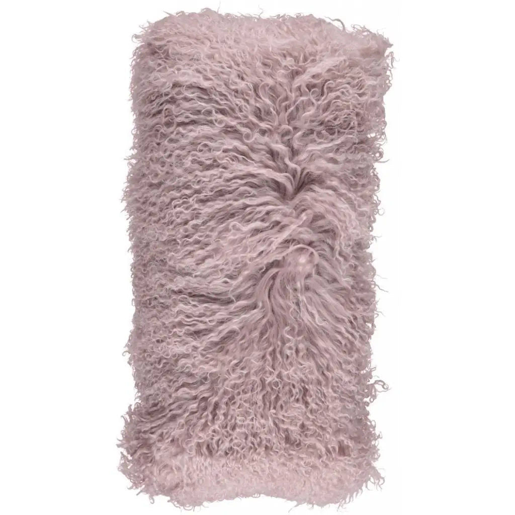 NC | Interior Sheepskin cushion | 28x56 cm | Tibetan sheepskin