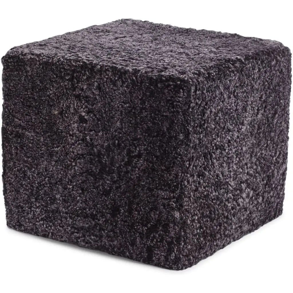 NC Interior Pouffe Sheepskin New Zealand