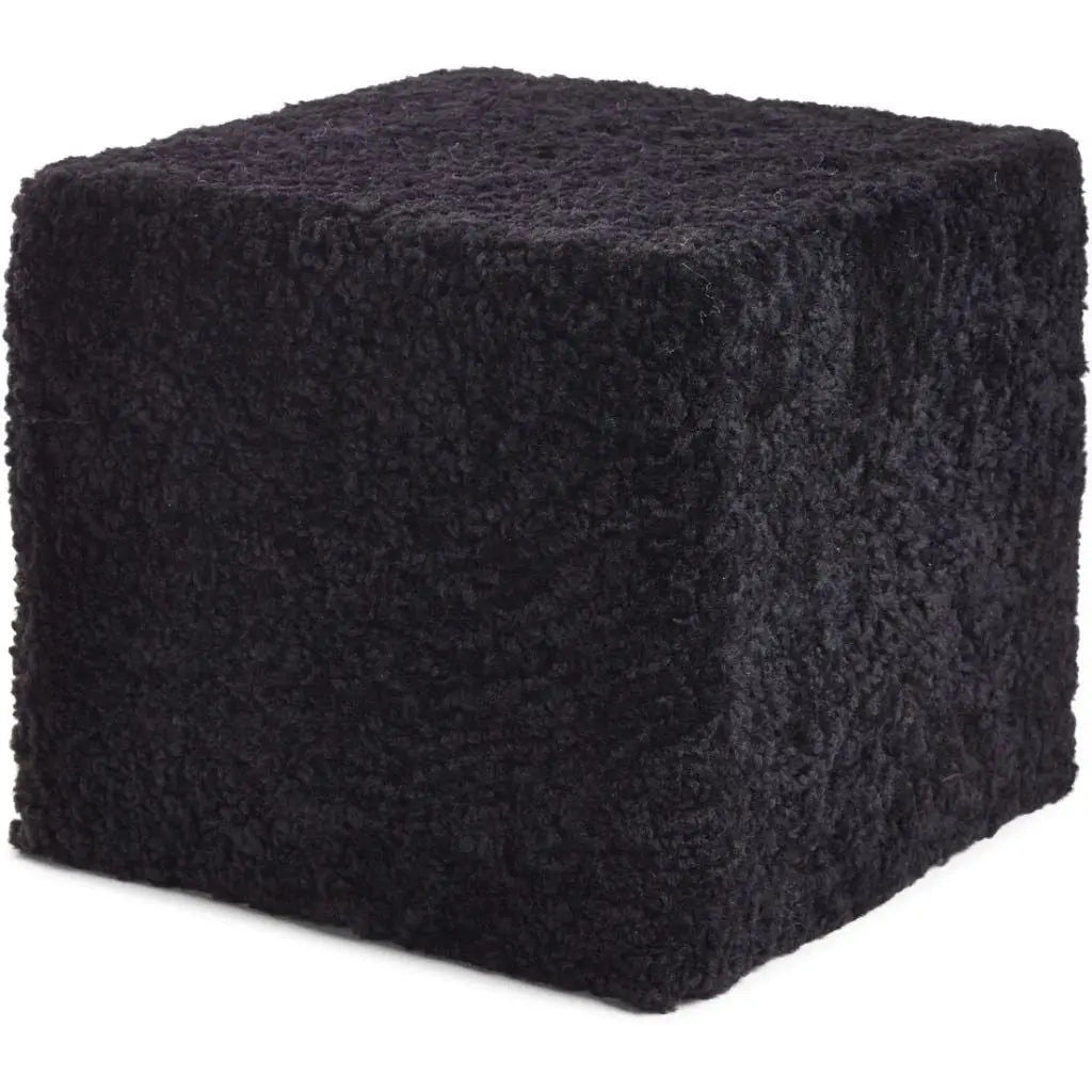 NC Interior Pouffe Sheepskin New Zealand