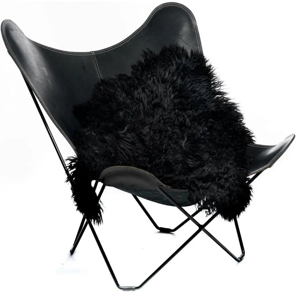 NC Interior Austrian Sheepskin Curly long hair