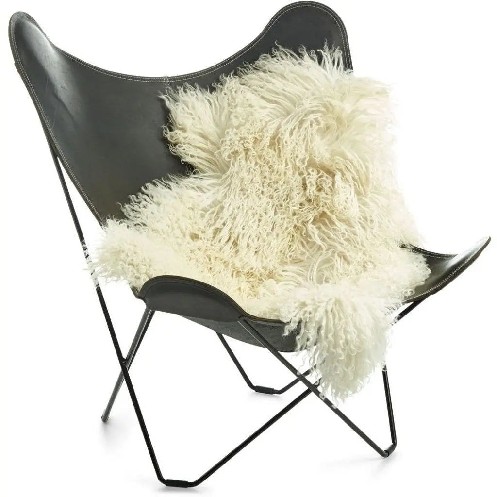 NC Interior Austrian Sheepskin Curly long hair
