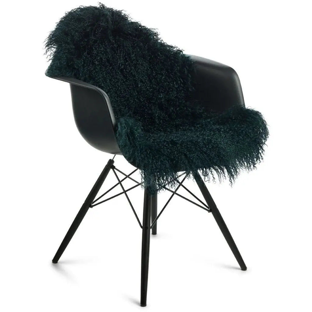 NC Interior Tibetan Sheepskin Long curly fringe