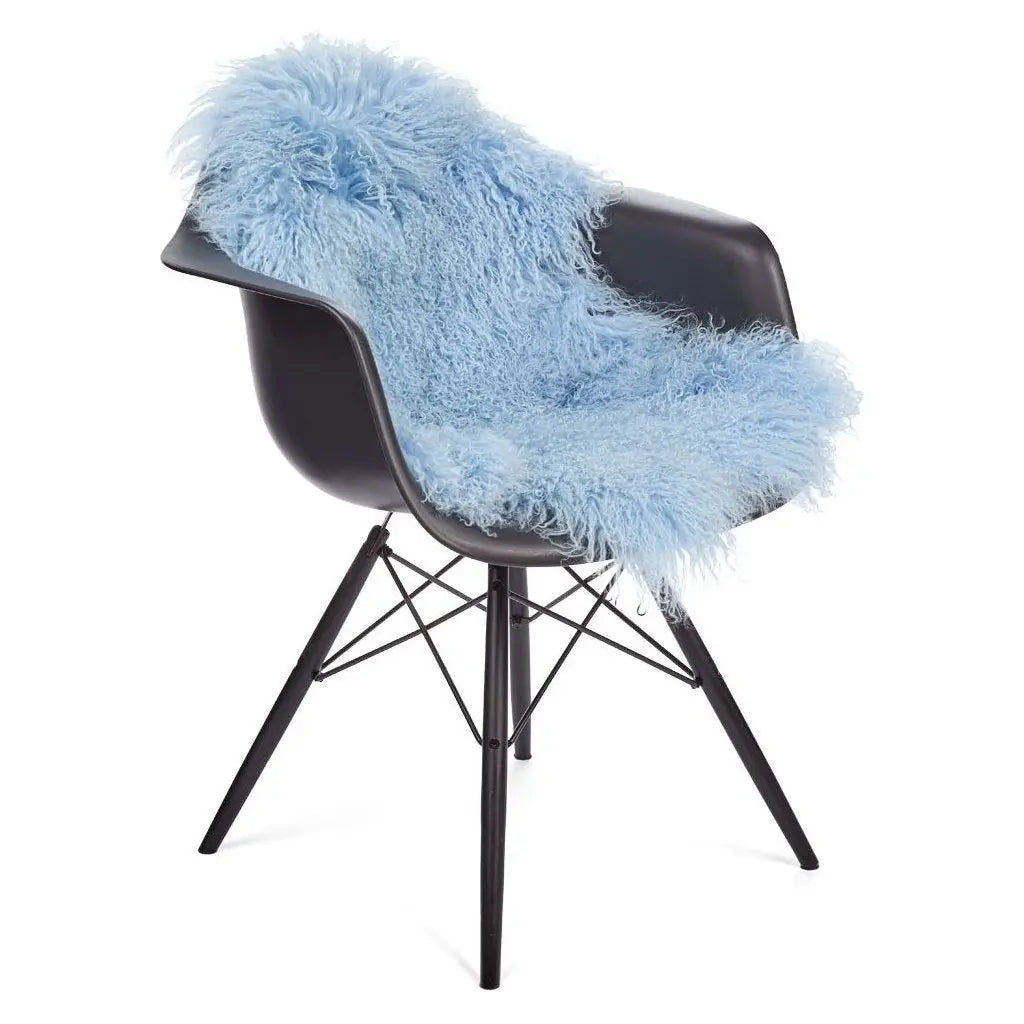 NC Interior Tibetan Sheepskin Long curly fringe