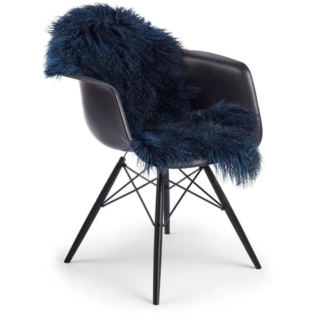 NC Interior Tibetan Sheepskin Long curly fringe
