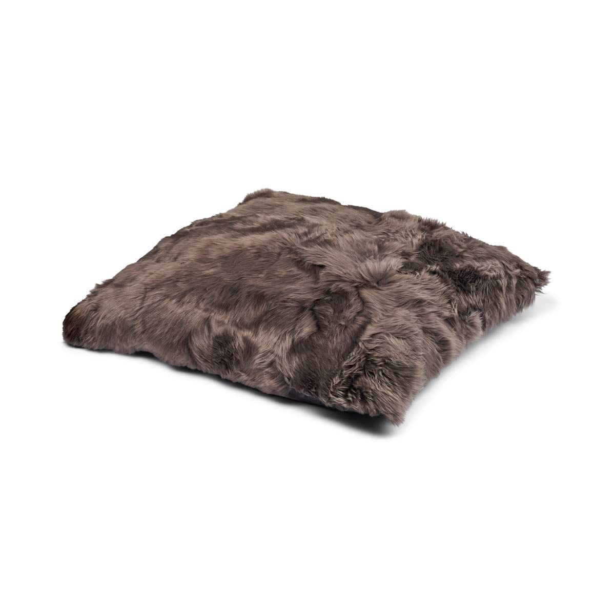 NC | Interior Maxi Float Sheepskin Cushion | New Zealand | Long bangs | 90x90 cm | Unilateral