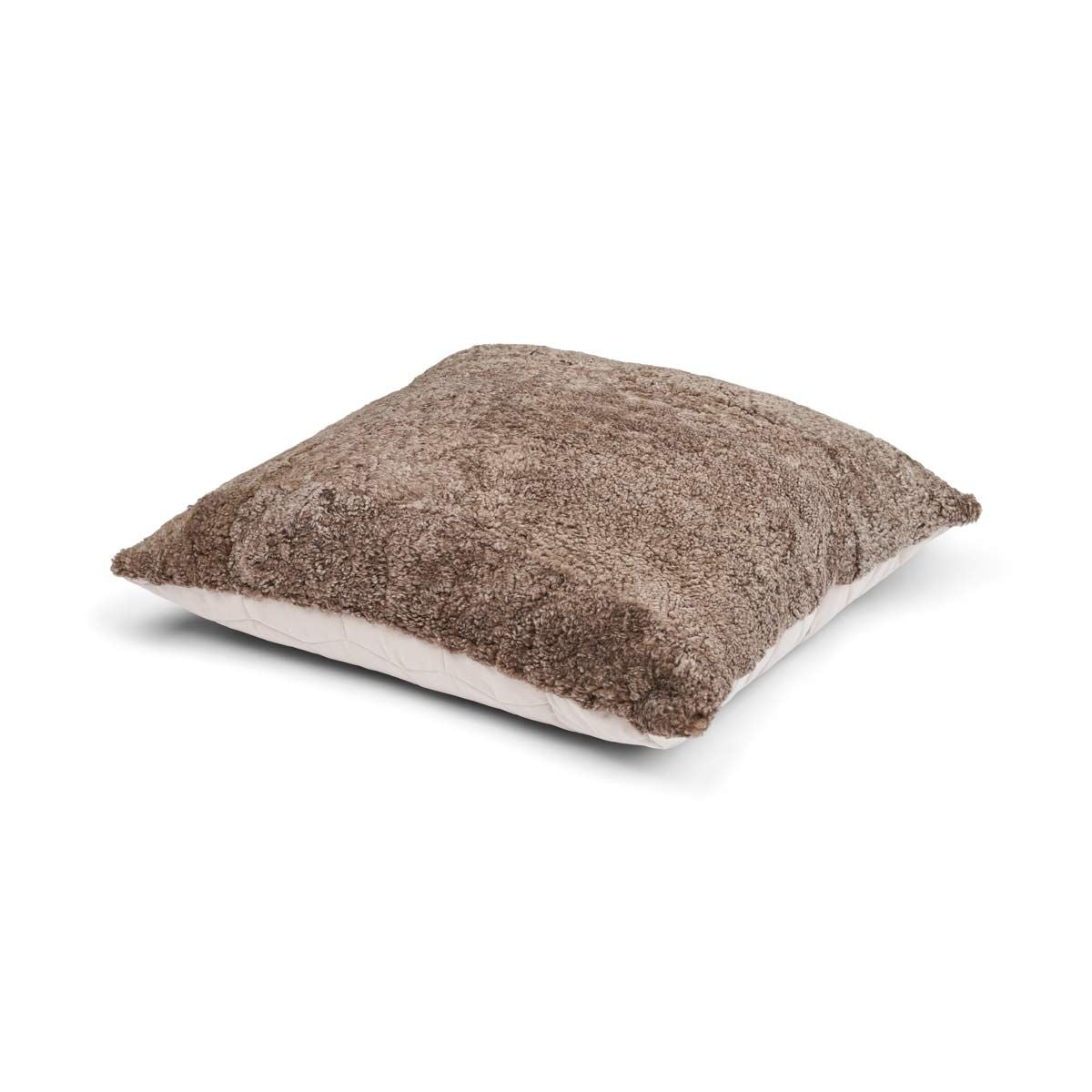 NC | Interior Maxi Float Sheepskin Cushion | New Zealand | Short bangs | 90x90 cm | Unilateral