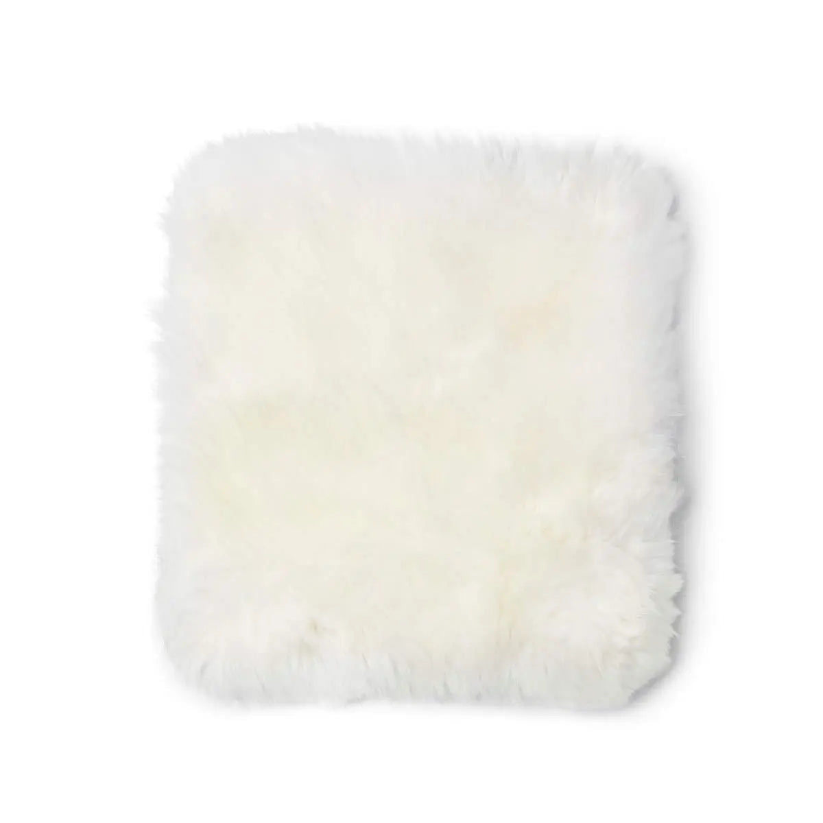 NC | Interior Seat cushion made of leftover sheepskin | 35x35 cm | Long-haired