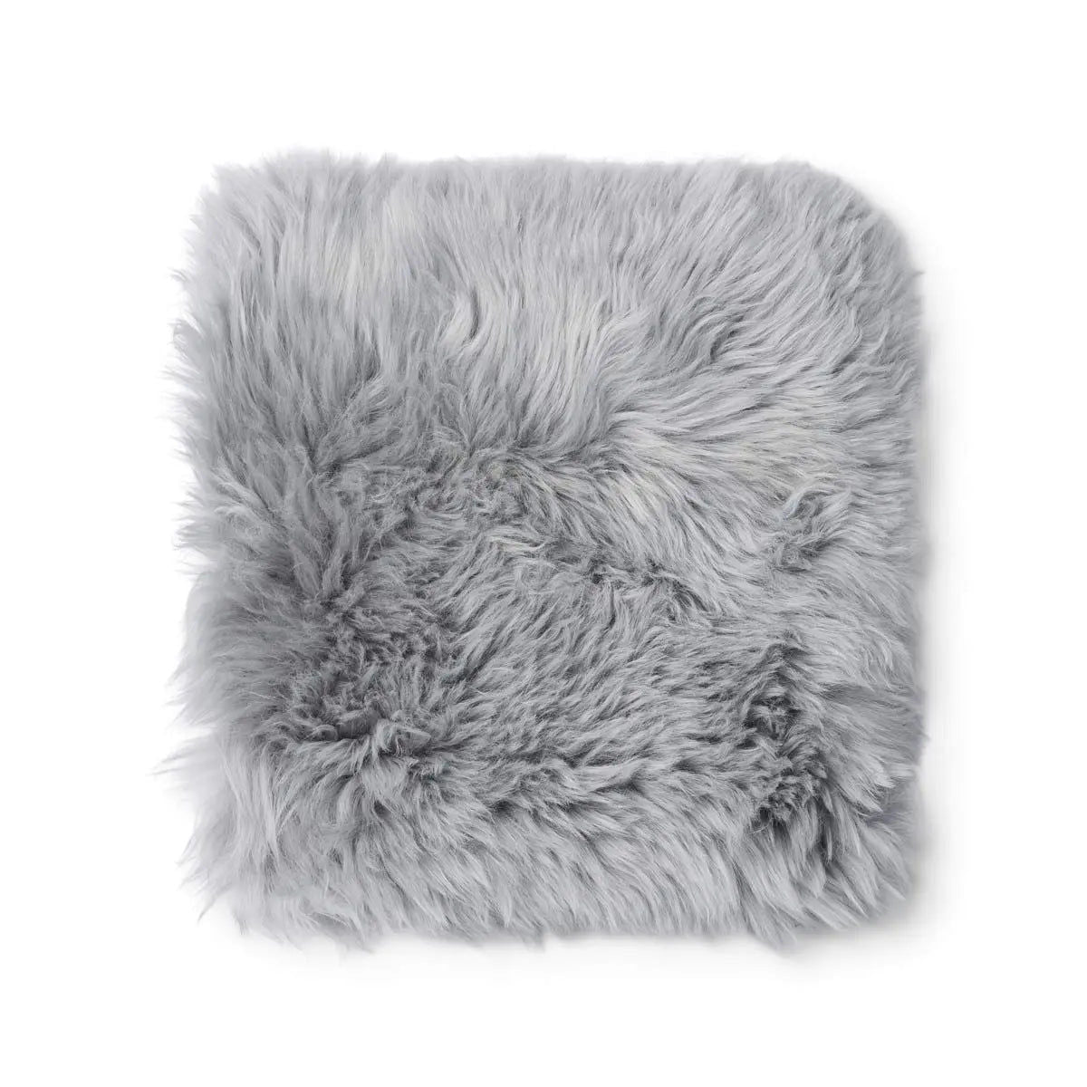 NC | Interior Seat cushion made of leftover sheepskin | 35x35 cm | Long-haired