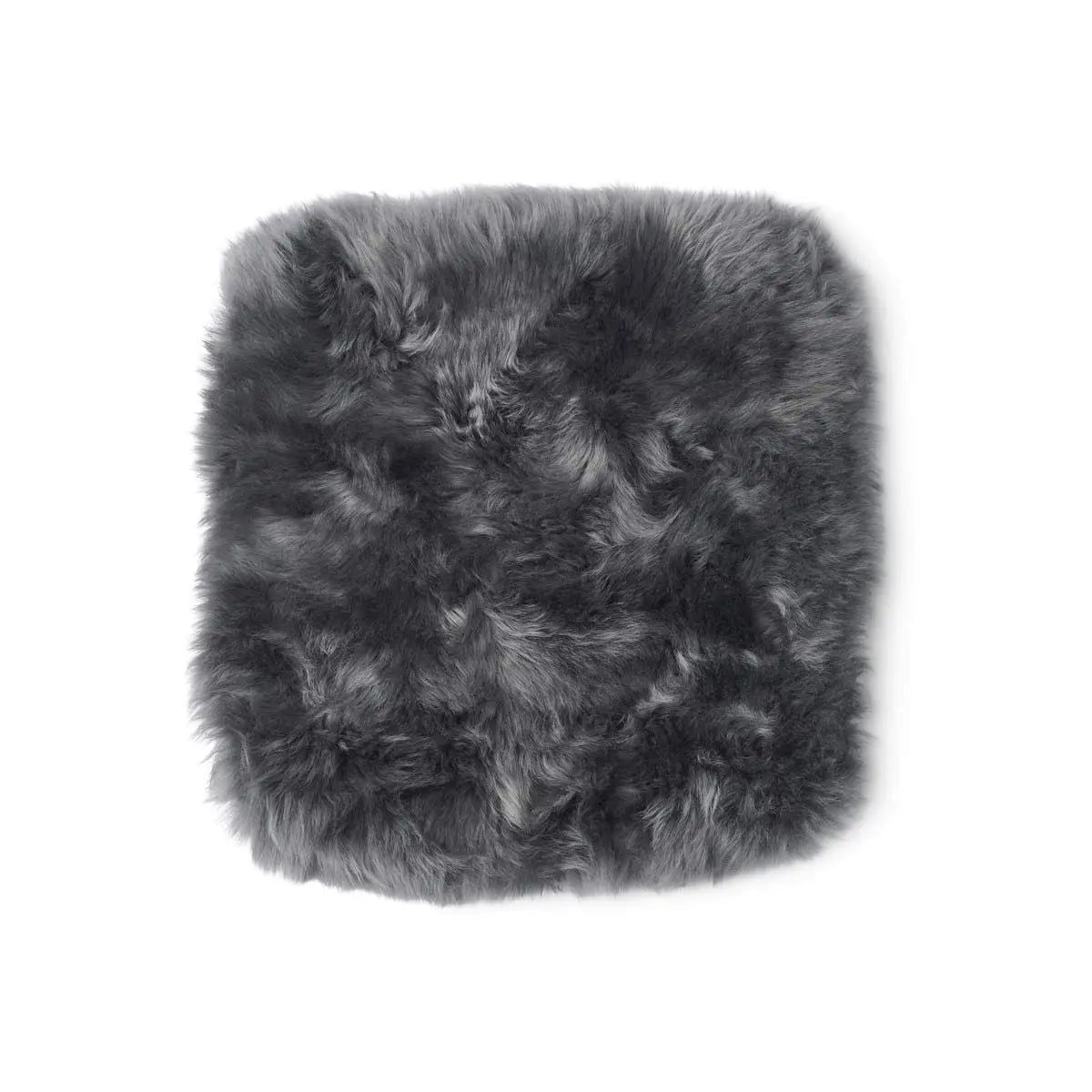 NC | Interior Seat cushion made of leftover sheepskin | 35x35 cm | Long-haired