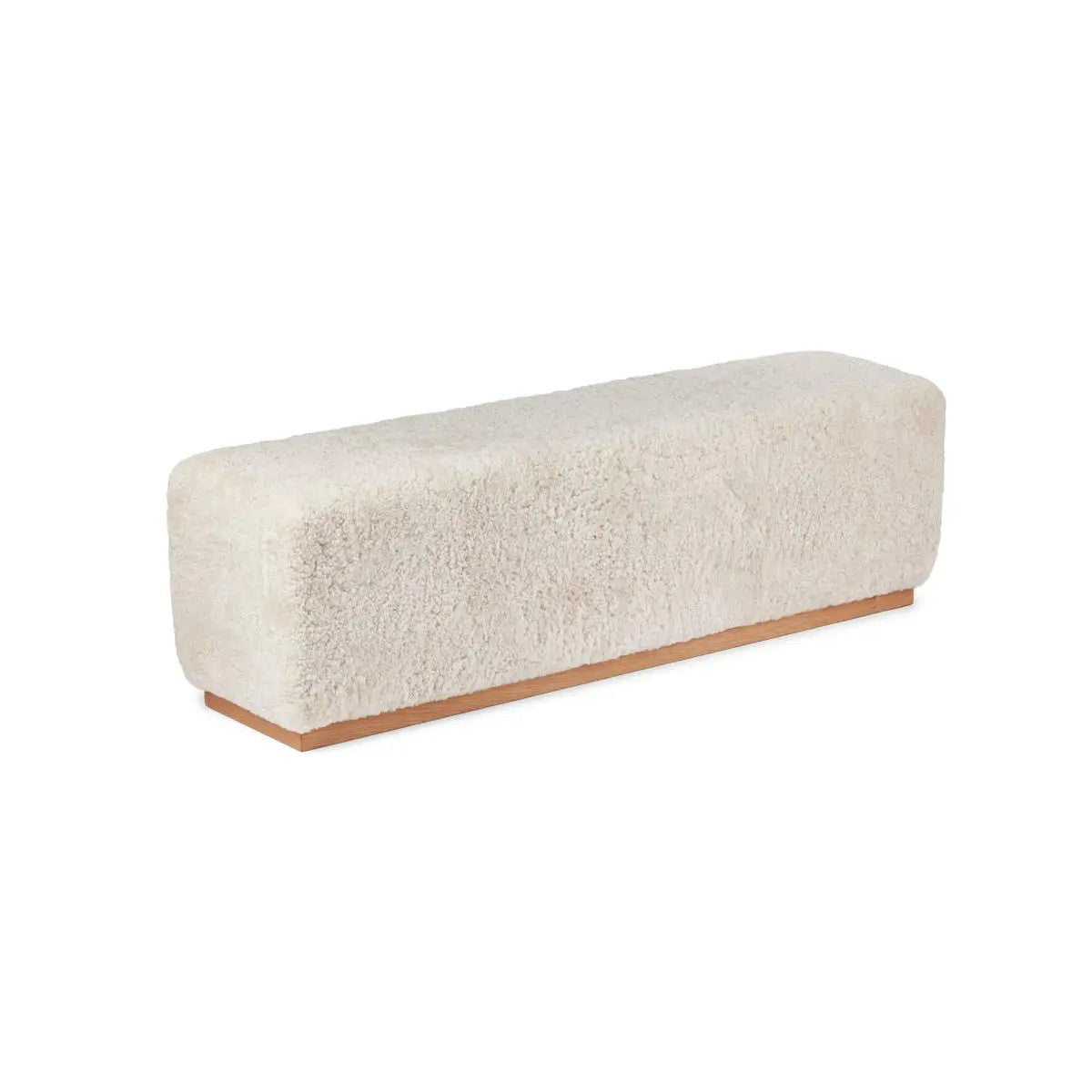 NC Interior Benjamin Bench Sheepskin