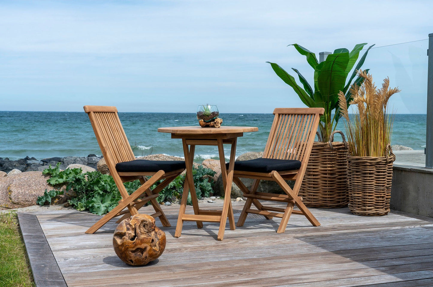House Nordic Oviedo Teak Garden Table