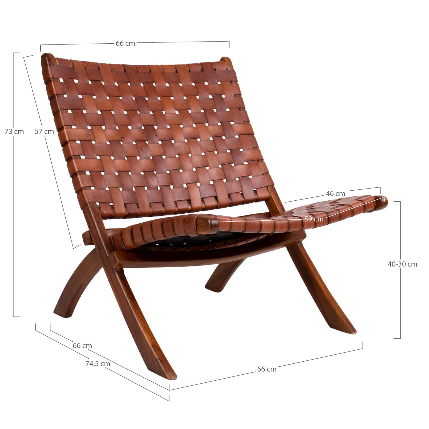 House Nordic Folding chair Perugia