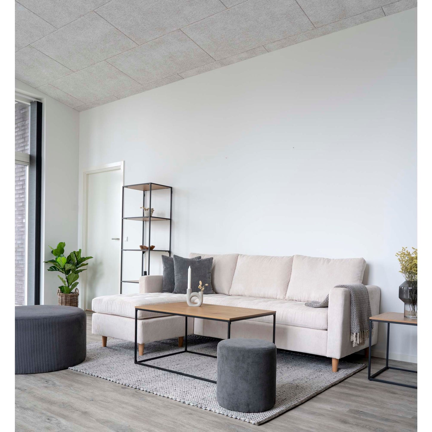 House Nordic White Coffee Table