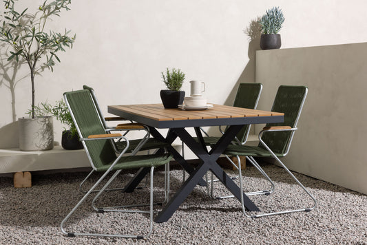 Venture Home Garcia Table with 4 Bois Chairs