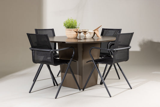 Venture Home Santa Fe With 4 Alina Chairs