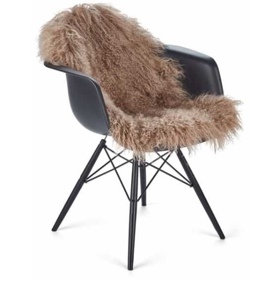 NC Interior Tibetan Sheepskin Long curly fringe