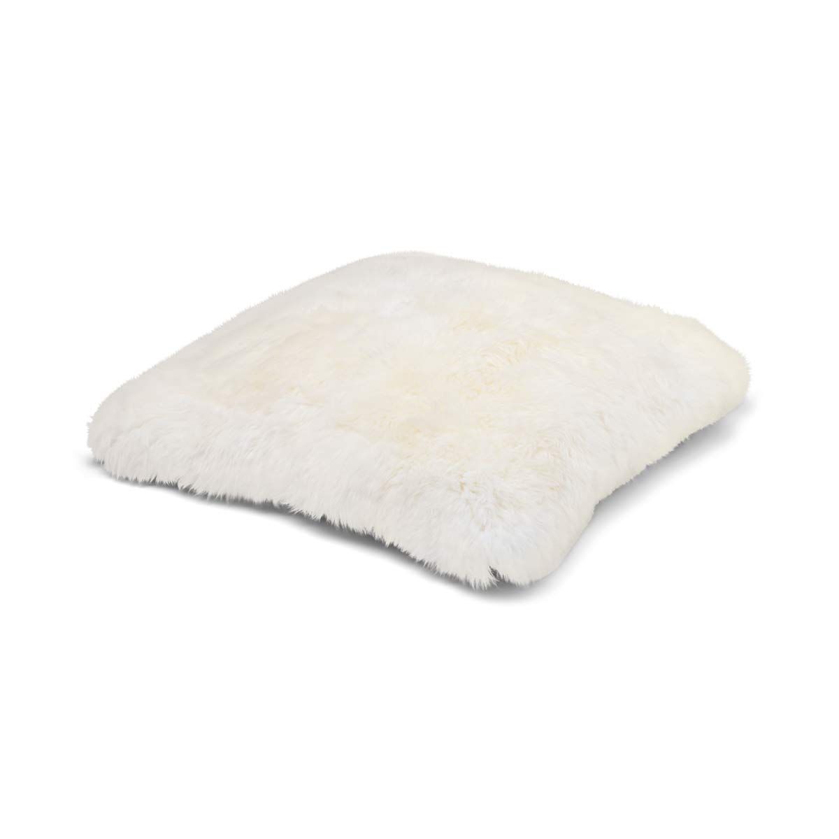 NC | Interior Maxi Float Sheepskin Cushion | New Zealand | Long bangs | 90x90 cm | Unilateral
