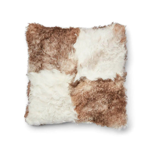 NC | Interior Sheepskin cushion | Sheepskin France | Long bangs